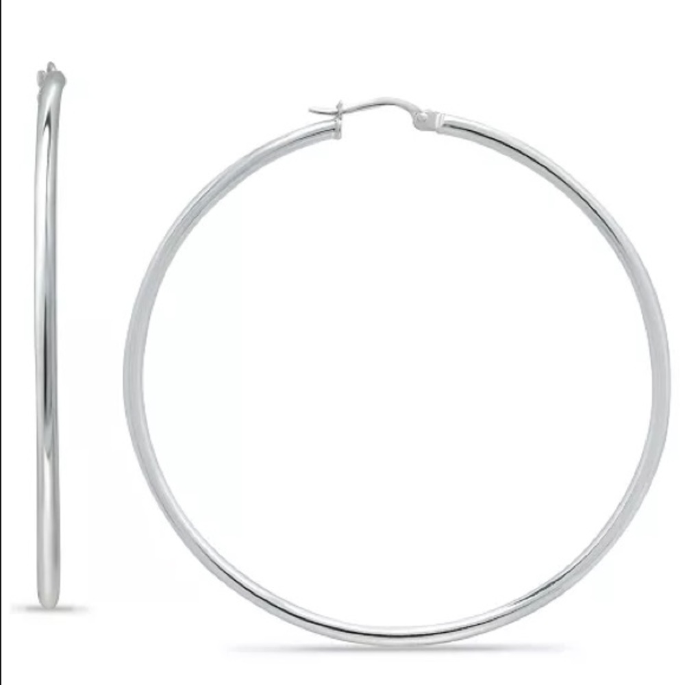 🆕 Giani Bernini Silver Hoop Earrings